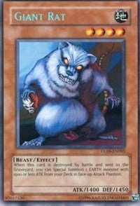 Giant Rat (Blue) [Duelist League Promo] [DL09-EN005] | Gear Gaming Fayetteville