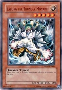 Zaborg the Thunder Monarch (Blue) [Duelist League Promo] [DL09-EN009] | Gear Gaming Fayetteville