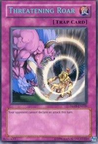 Threatening Roar (Blue) [Duelist League Promo] [DL09-EN020] | Gear Gaming Fayetteville