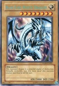 Blue-Eyes White Dragon (Blue) [Duelist League Promo] [DL09-EN001] | Gear Gaming Fayetteville