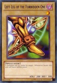 Left Leg of the Forbidden One (Red) [Duelist League Promo] [DL11-EN003] | Gear Gaming Fayetteville