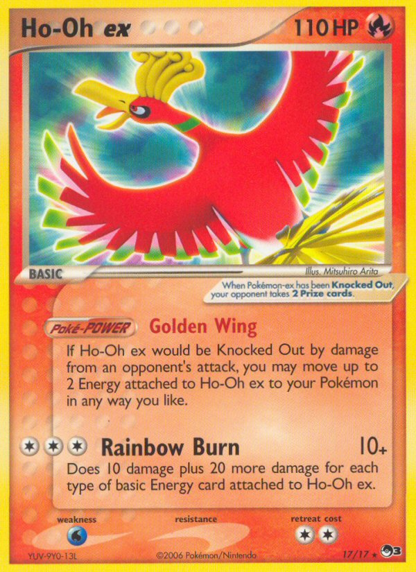 Ho-Oh ex (17/17) (Holo) [POP Series 3] | Gear Gaming Fayetteville