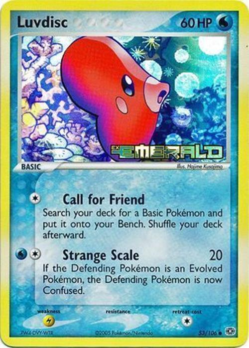 Luvdisc (53/106) (Stamped) [EX: Emerald] | Gear Gaming Fayetteville