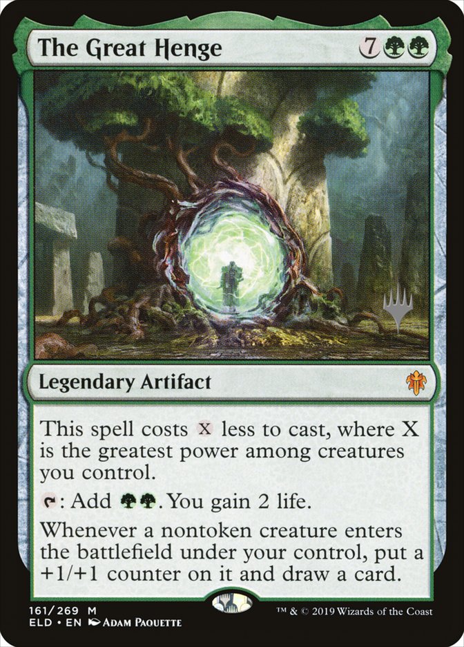 The Great Henge (Promo Pack) [Throne of Eldraine Promos] | Gear Gaming Fayetteville