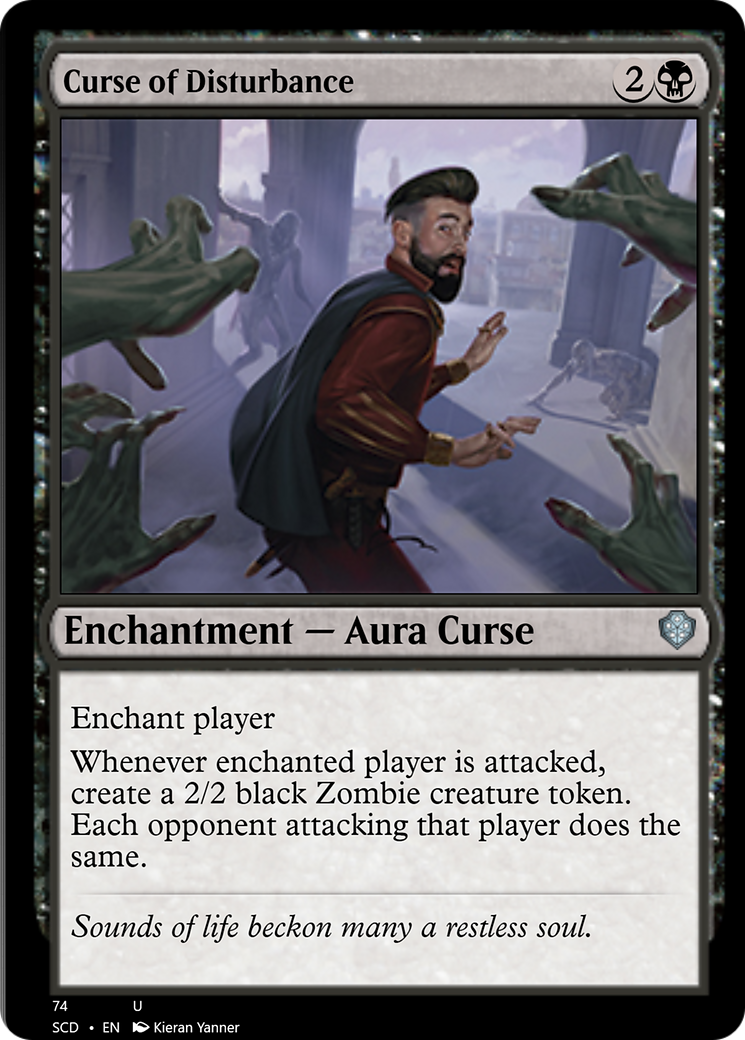 Curse of Disturbance [Starter Commander Decks] | Gear Gaming Fayetteville