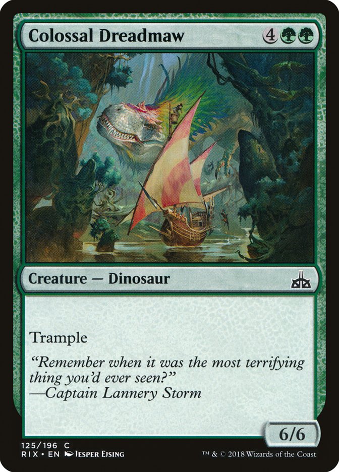 Colossal Dreadmaw [Rivals of Ixalan] | Gear Gaming Fayetteville