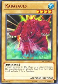 Kabazauls (Red) [Duelist League Promo] [DL14-EN001] | Gear Gaming Fayetteville