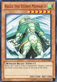 Raiza the Storm Monarch (Red) [Duelist League Promo] [DL14-EN008] | Gear Gaming Fayetteville