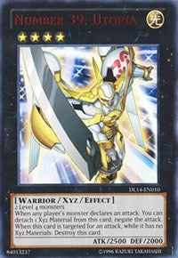 Number 39: Utopia (Red) [Duelist League Promo] [DL14-EN010] | Gear Gaming Fayetteville