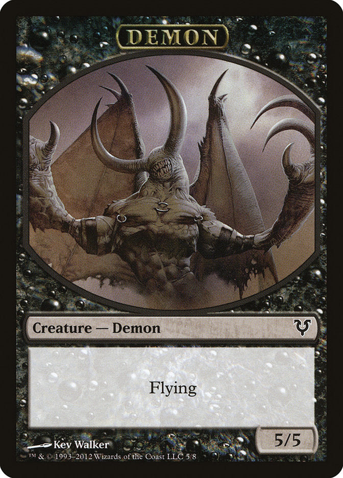 Demon Token [Avacyn Restored Tokens] | Gear Gaming Fayetteville