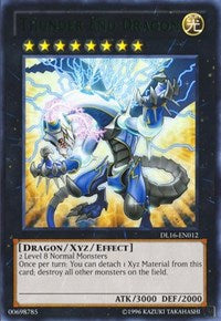 Thunder End Dragon (Green) [Duelist League Promo] [DL16-EN012] | Gear Gaming Fayetteville