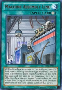 Machine Assembly Line (Red) [Duelist League Promo] [DL16-EN014] | Gear Gaming Fayetteville