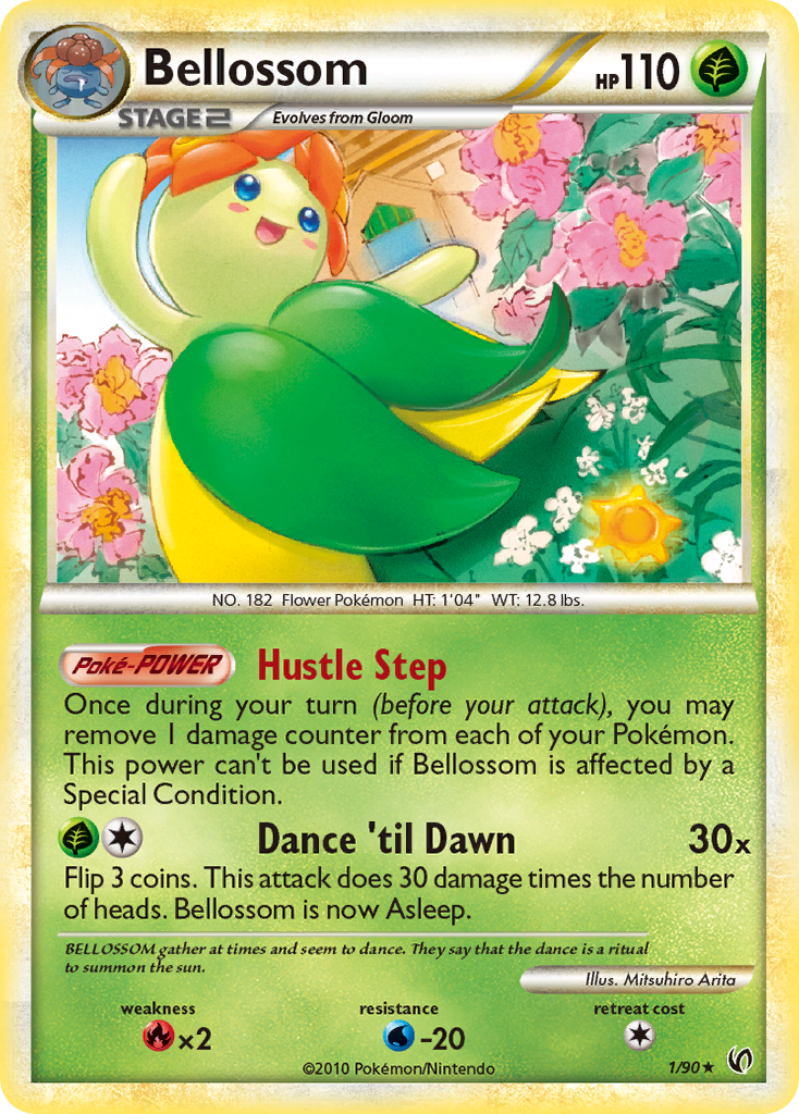 Bellossom (1/90) [HeartGold & SoulSilver: Undaunted] | Gear Gaming Fayetteville