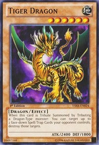 Tiger Dragon [Starter Deck: Kaiba Reloaded] [YSKR-EN024] | Gear Gaming Fayetteville