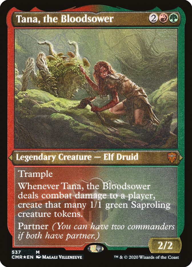 Tana, the Bloodsower (Etched) [Commander Legends] | Gear Gaming Fayetteville