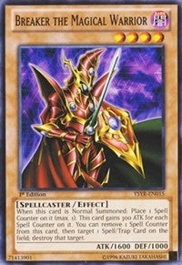 Breaker the Magical Warrior [Starter Deck: Yugi Reloaded] [YSYR-EN015] | Gear Gaming Fayetteville