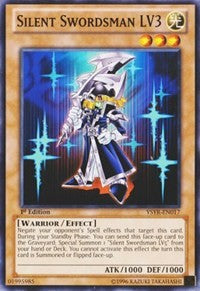 Silent Swordsman LV3 [Starter Deck: Yugi Reloaded] [YSYR-EN017] | Gear Gaming Fayetteville