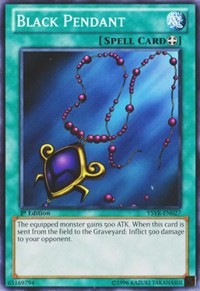 Black Pendant [Starter Deck: Yugi Reloaded] [YSYR-EN027] | Gear Gaming Fayetteville