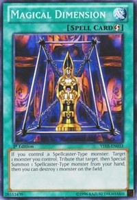 Magical Dimension [Starter Deck: Yugi Reloaded] [YSYR-EN033] | Gear Gaming Fayetteville