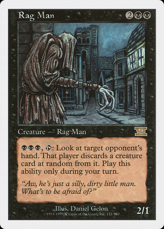 Rag Man [Classic Sixth Edition] | Gear Gaming Fayetteville