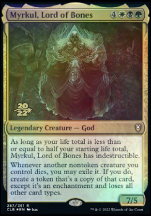 Myrkul, Lord of Bones [Commander Legends: Battle for Baldur's Gate Prerelease Promos] | Gear Gaming Fayetteville