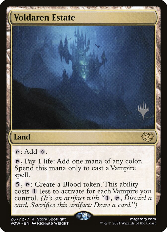 Voldaren Estate (Promo Pack) [Innistrad: Crimson Vow Promos] | Gear Gaming Fayetteville