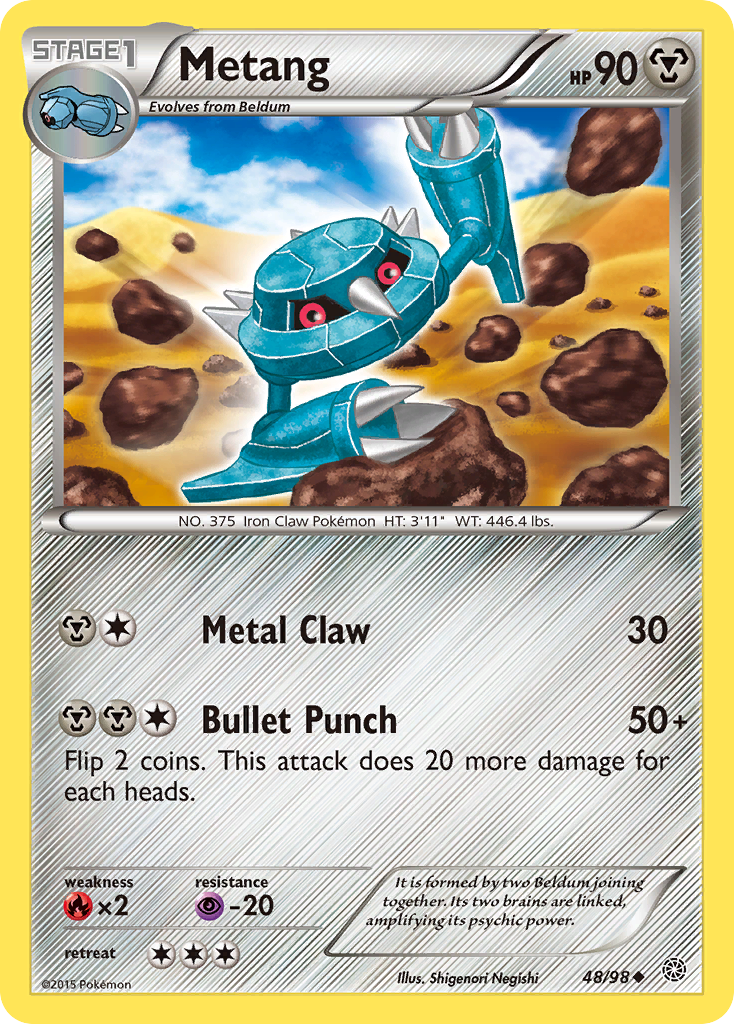 Metang (48/98) [XY: Ancient Origins] | Gear Gaming Fayetteville