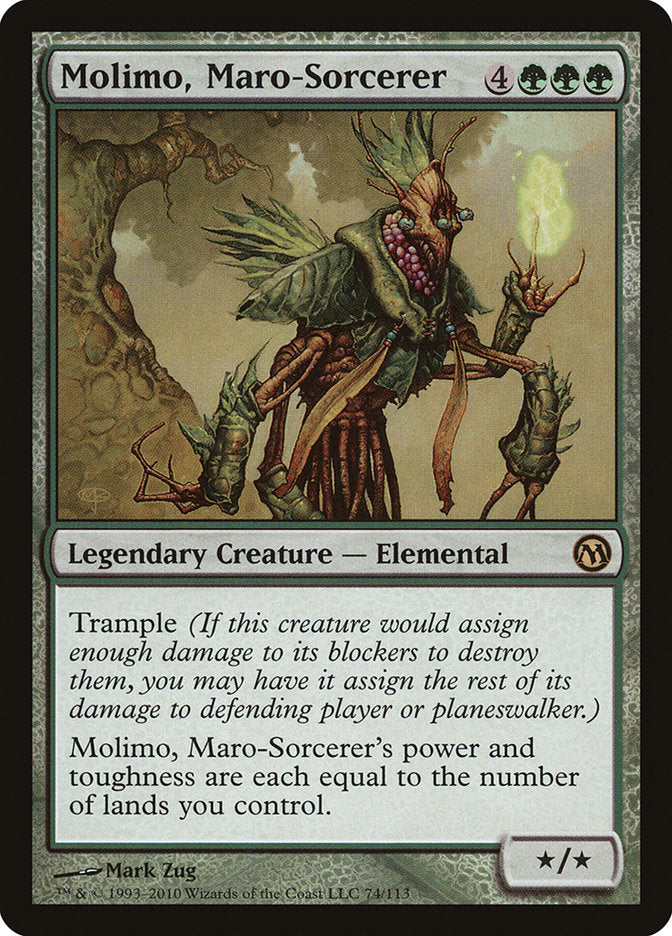 Molimo, Maro-Sorcerer [Duels of the Planeswalkers] | Gear Gaming Fayetteville