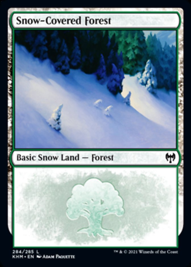 Snow-Covered Forest (284) [Kaldheim] | Gear Gaming Fayetteville