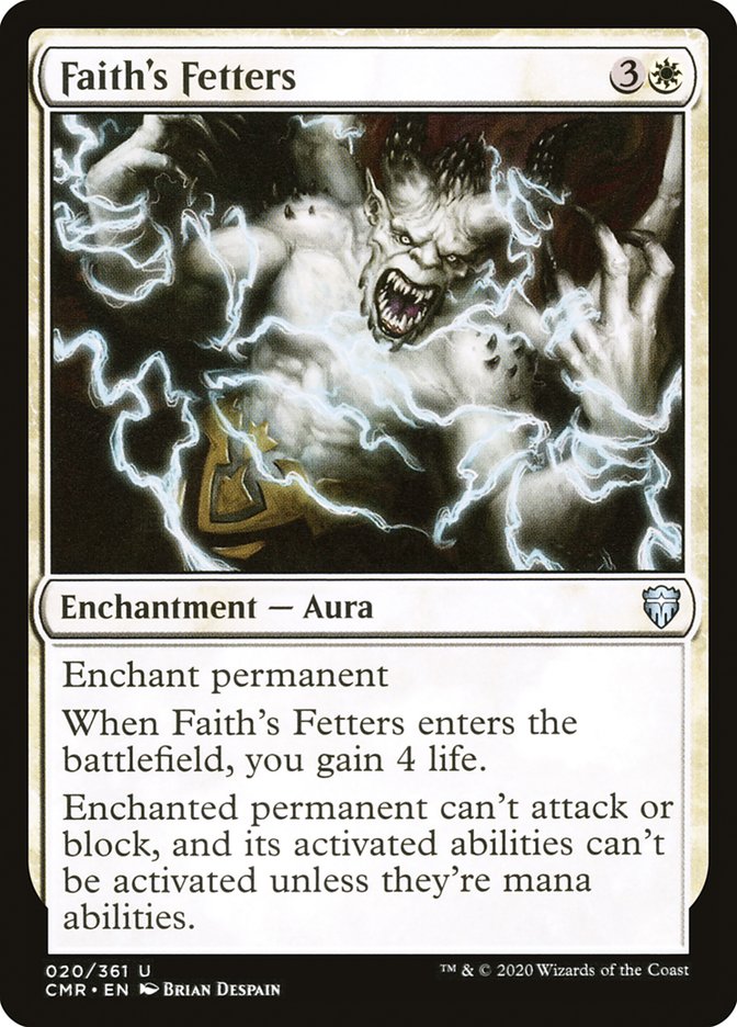 Faith's Fetters [Commander Legends] | Gear Gaming Fayetteville