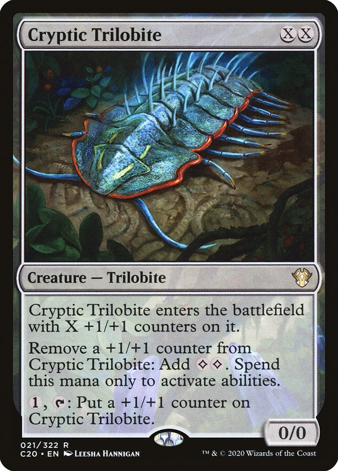 Cryptic Trilobite [Commander 2020] | Gear Gaming Fayetteville