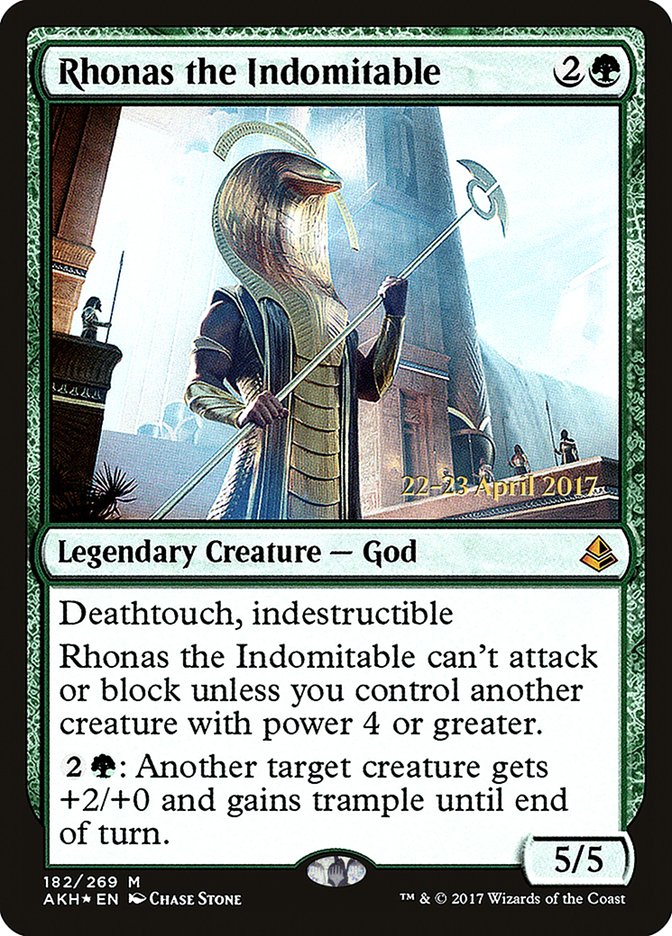 Rhonas the Indomitable [Amonkhet Prerelease Promos] | Gear Gaming Fayetteville