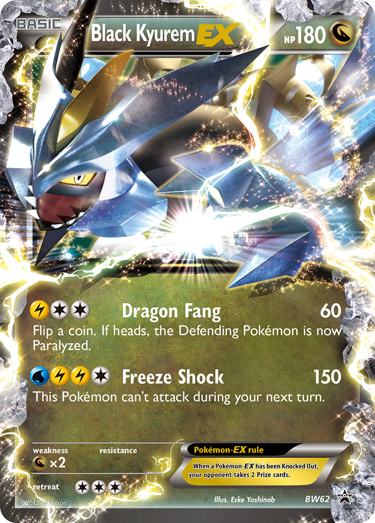 Black Kyurem EX (BW62) [Black & White: Black Star Promos] | Gear Gaming Fayetteville