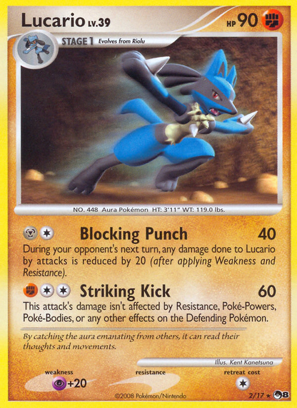 Lucario (2/17) [POP Series 8] | Gear Gaming Fayetteville