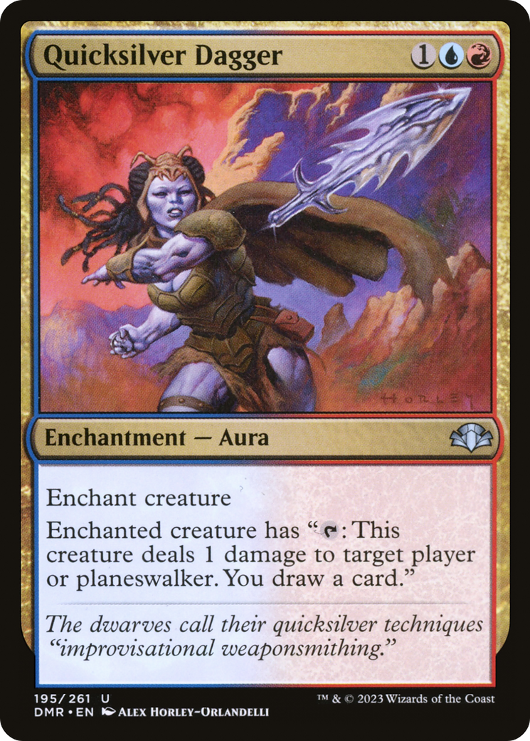 Quicksilver Dagger [Dominaria Remastered] | Gear Gaming Fayetteville