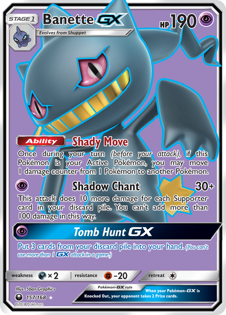 Banette GX (157/168) [Sun & Moon: Celestial Storm] | Gear Gaming Fayetteville