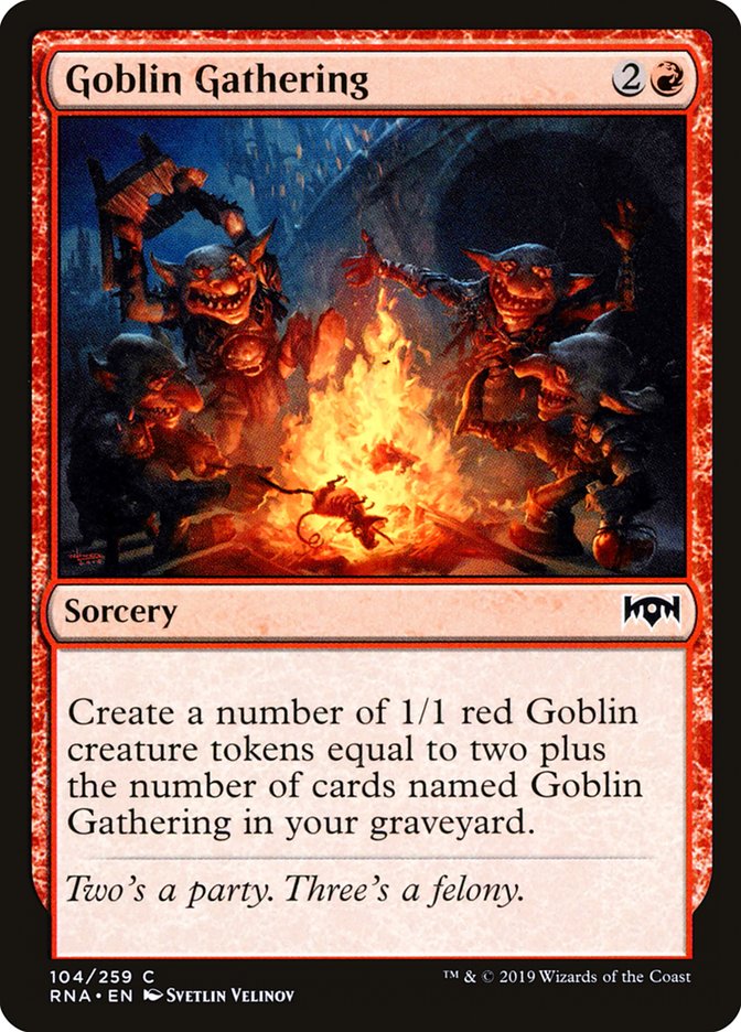 Goblin Gathering [Ravnica Allegiance] | Gear Gaming Fayetteville