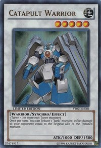 Catapult Warrior [Yu-Gi-Oh! 5D's Manga Promotional Cards] [YF02-EN001] | Gear Gaming Fayetteville