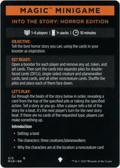 Into the Story: Horror Edition (Magic Minigame) [Innistrad: Midnight Hunt Minigame] | Gear Gaming Fayetteville
