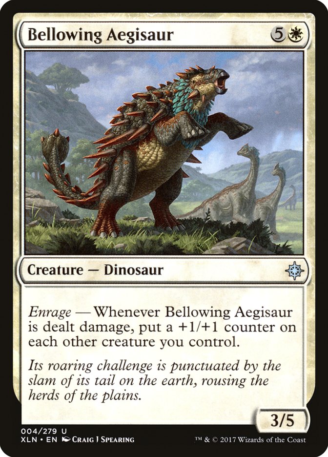 Bellowing Aegisaur [Ixalan] | Gear Gaming Fayetteville