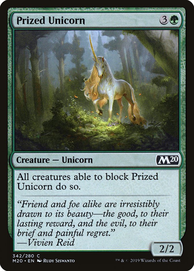 Prized Unicorn [Core Set 2020] | Gear Gaming Fayetteville