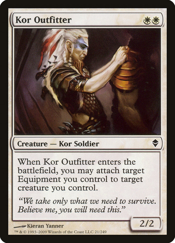 Kor Outfitter [Zendikar] | Gear Gaming Fayetteville