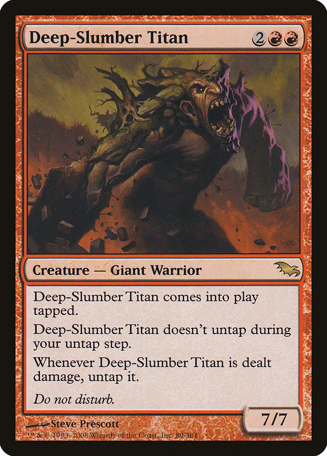 Deep-Slumber Titan [Shadowmoor] | Gear Gaming Fayetteville