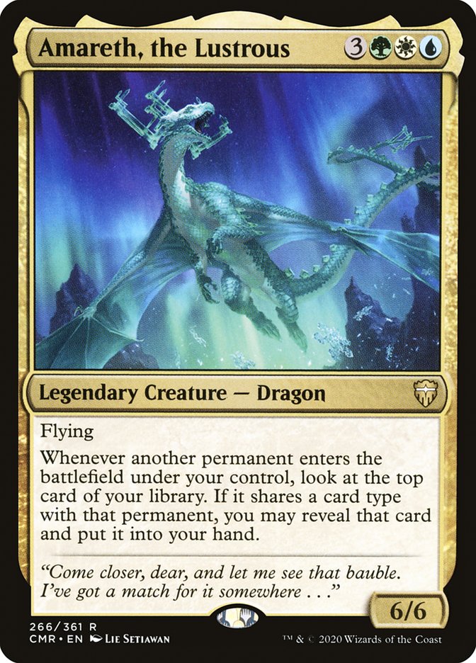 Amareth, the Lustrous [Commander Legends] | Gear Gaming Fayetteville