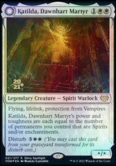 Katilda, Dawnhart Martyr // Katilda's Rising Dawn [Innistrad: Crimson Vow Prerelease Promos] | Gear Gaming Fayetteville