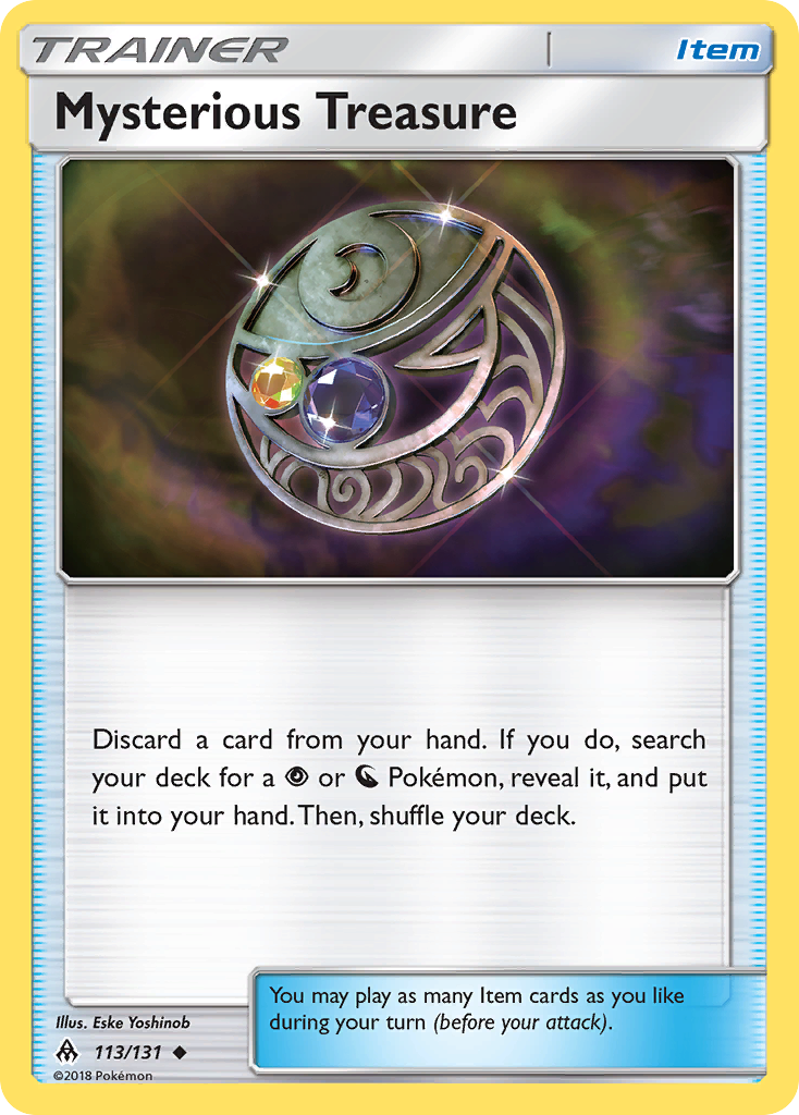 Mysterious Treasure (113/131) [Sun & Moon: Forbidden Light] | Gear Gaming Fayetteville