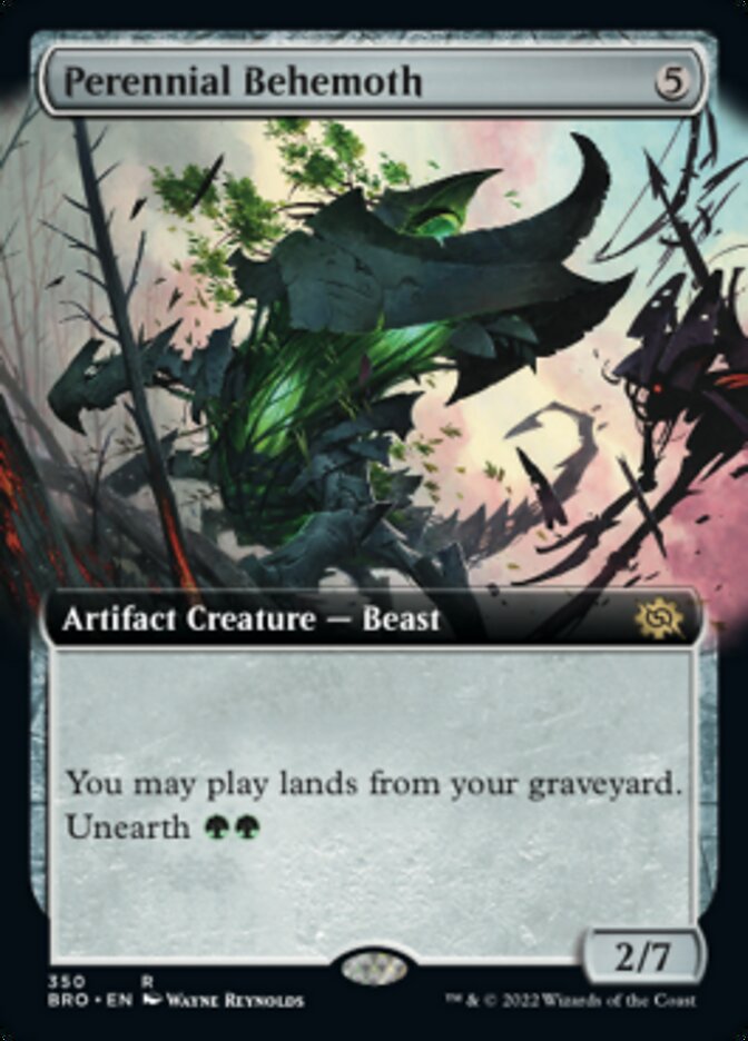 Perennial Behemoth (Extended Art) [The Brothers' War] | Gear Gaming Fayetteville