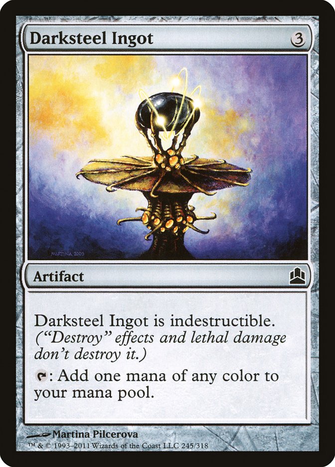 Darksteel Ingot [Commander 2011] | Gear Gaming Fayetteville