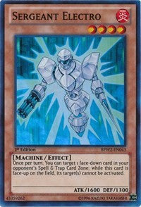 Sergeant Electro [Battle Pack 2: War of the Giants – Round 2] [BPW2-EN043] | Gear Gaming Fayetteville