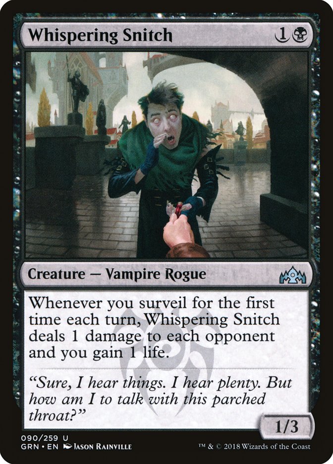 Whispering Snitch [Guilds of Ravnica] | Gear Gaming Fayetteville